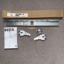 New Ikea BESTÅ Suspension Rail Galvanized Steel Wall Hanging  704.883.18  60 cm 