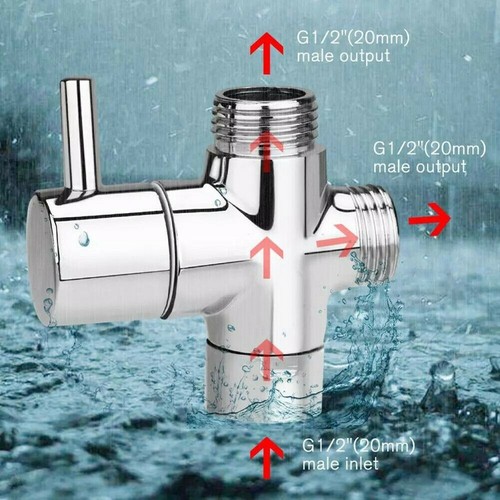 Outlet shower diverter - outlet,