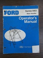 Ford Series 563 Bale Handler Owners Manual