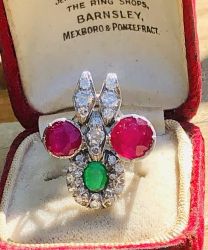Antique platinum diamonds - antique,