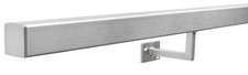 Brushed Steel Handrail -