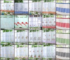 Kitchen Voile Cafe Net Curtain