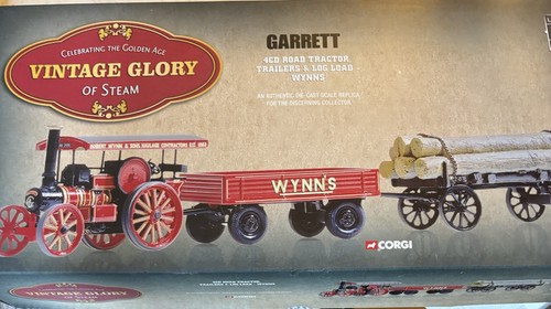 Corgi garrett 4cd road - road, tractor