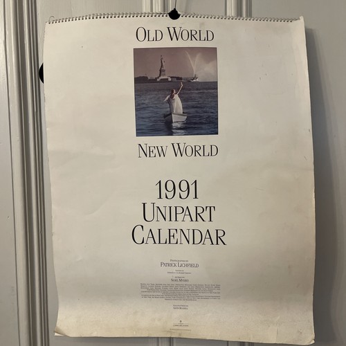 Unipart 1991 series calendar - 1991,
