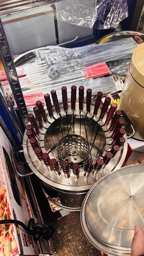 Charcoal bbq barrel - barrel, grill