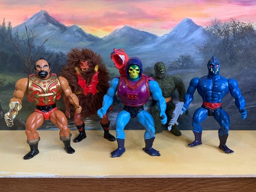 Vintage man motu figures - motu,
