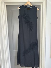 Zara Black Midi Dress Size S