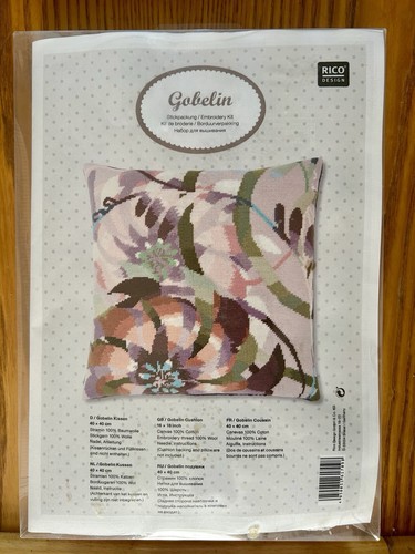 Gobelin blossom embroidery - gobelin,