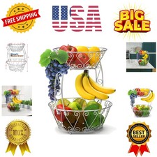 2-Tier Countertop Fruit Basket