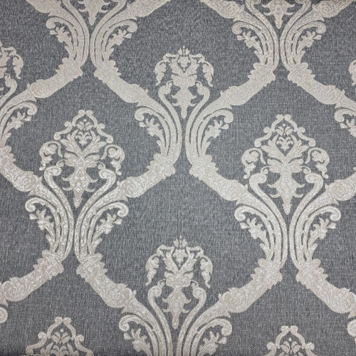 Slate gray white - white, lace