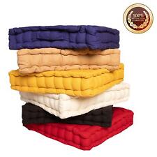 Tufted Chair Booster Pad Cotton Thick Firm Seat Cushion Riser Elderly Adults