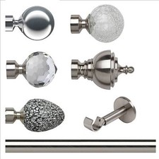 28mm EYELET Curtain pole set