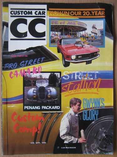 Custom car magazine june 1989 - magazine,