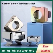 Cage Nuts Zinc Nickel Carbon Steel/Stainless Steel Fixing Captive Nuts M4 to M12