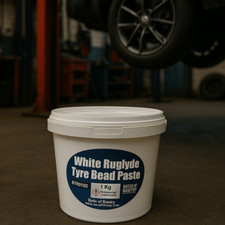 Tyre Bead Mounting Paste Ruglyde  1Kg White Soap High Quality like Rema Tip Top