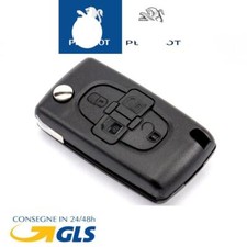 COMPATIBILE PER PEUGEOT 1007 807 4 TASTI TELECOMANDO GUSCIO CHIAVE KEY CASE FOB