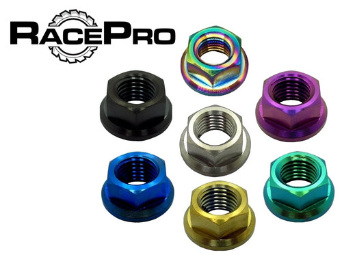Suzuki titanium sprocket nuts - suzuki,