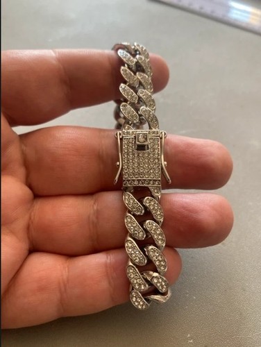 Iced out cuban - iced, chain