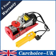 Winches Electric Hoist 230v