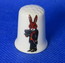 STOKE-ON-TRENT  BONE CHINA THIMBLE COLLECTION - BUNNYKINS
