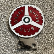 VINTAGE CHART MOTOR CLUB CAR