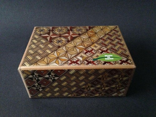Japanese yosegi puzzle box - japanese,