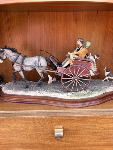 Horse and cart - cart,