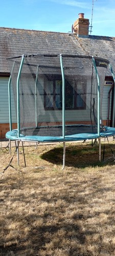 Trampoline 10ft used jumpking - used.,