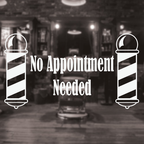 Barber shop sign no - sign,,