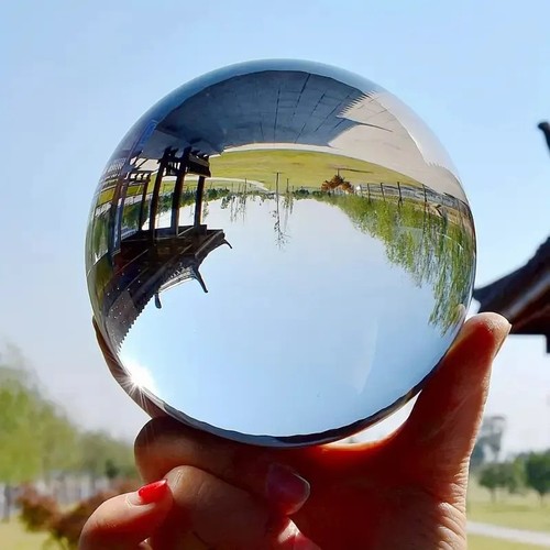 100mm clear crystal glass - k9,