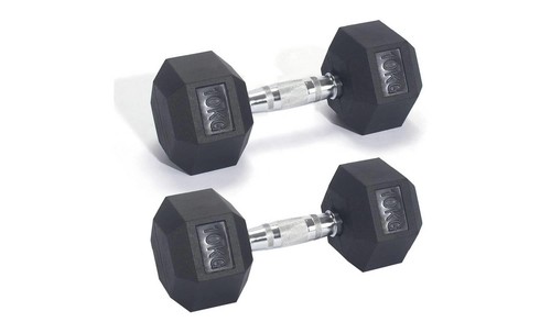 Pro fitness 10kg hex - pro, dumbbell