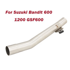 For Suzuki Bandit 1250 600 GSF600 1995-2006 51mm Exhaust Muffler Mid Link Pipe