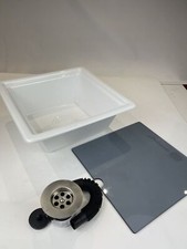 Delux Sink Plastic Square campervan motorhome Caravan boat catering camping NEW