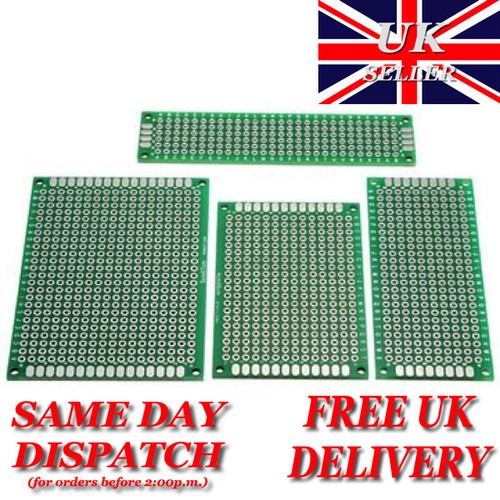 Double sided prototype pcb - sided,