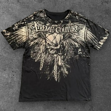 Mens Skull Print Gothic T