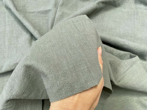 Plain stone washed linen - plain,