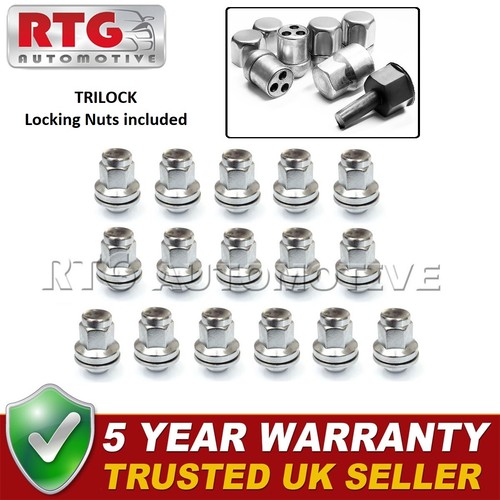 16x nuts trilock - +, locking