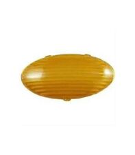 American Motorhome RV 5th Wheel Amber Oval Porch Light Lens  am4047