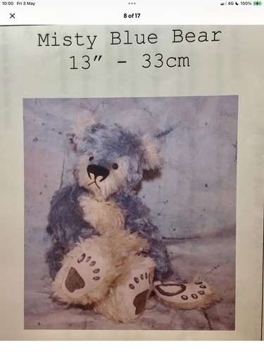 Teddy bear sewing - bear, pattern