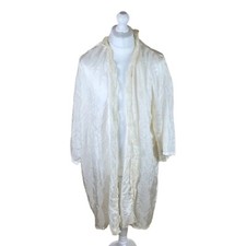 Vintage Satin Sissy Nightie Large Gown Lace Shiny Baby Doll Nightie 80s 