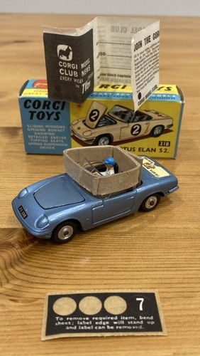 Rare corgi toys - rare, lotus