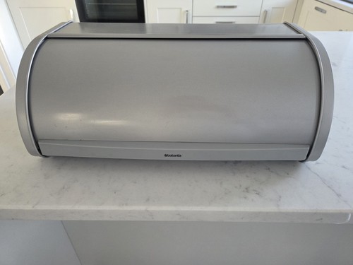 Brabantia bread bin grey - brabantia,