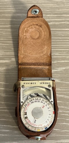 Hanimex sekonic light meter - hanimex,