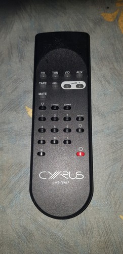 Cyrus amp tuner remote - cyrus,
