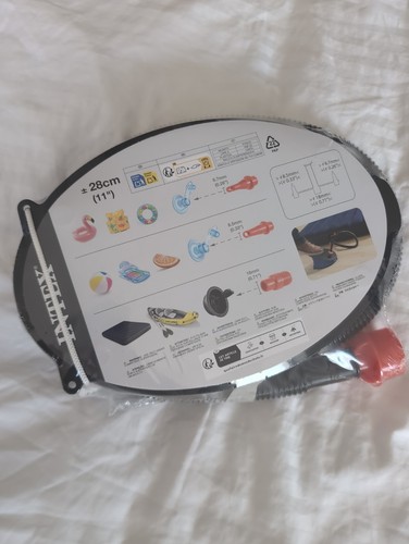 Portable foot air pump - foot,