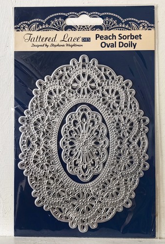 Tattered lace dies peach - tattered,