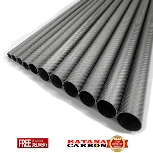 Matt carbon fiber tube - 3k,