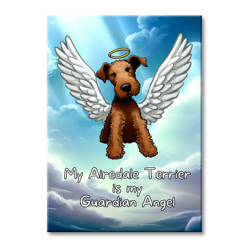 Airedale terrier guardian - airedale,