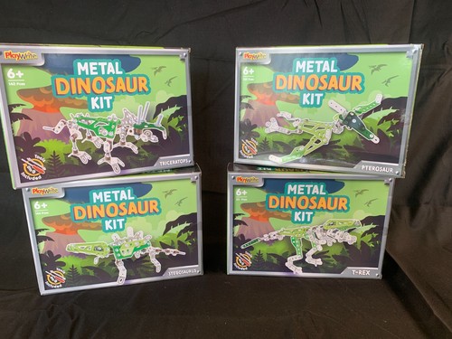 Set metal dinosaur - 4,