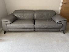 Leather Recliner Sofa 3 Seater